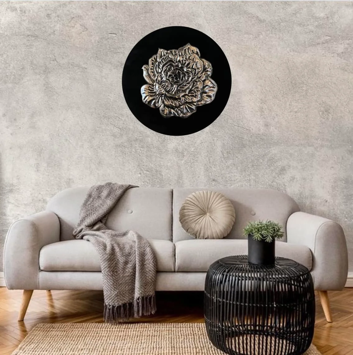 Unique Nature-Inspired Metal And Pewter Art For High-End Interiors ... with regard to What Botanical Metal Art Reveals About Our Need for Nature Indoors