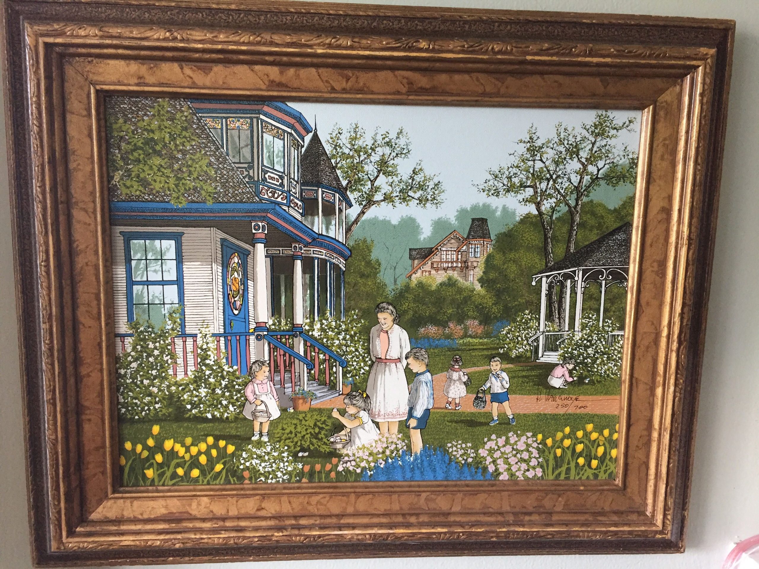 Victorian Christmas Hargrove Paintings - Dakotahannah inside Tracing the Evolution of Italian Born Artist H Hargrove and His American Countryside Scenes
