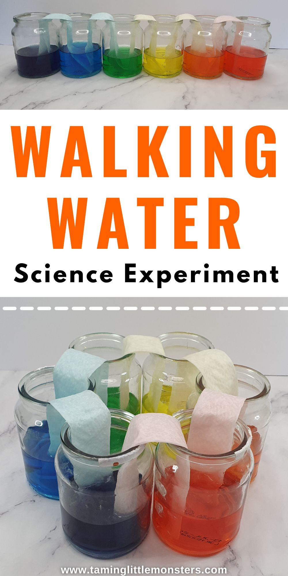 Walking Water Science Experiment For Kids - Taming Little Monsters for Exploring The Science And Wonder Behind Walking Water Experiments For Early Childhood Learning