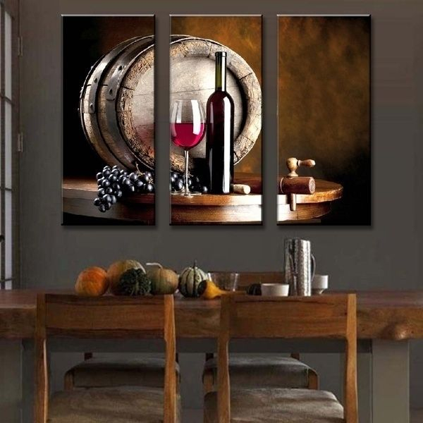 Wine Bottle Wall Art | Dining Room Wine Wall Decor, Wine Themed Living ... in Why Wine Themed Wall Decor Creates Such an Inviting Atmosphere in Modern Kitchens