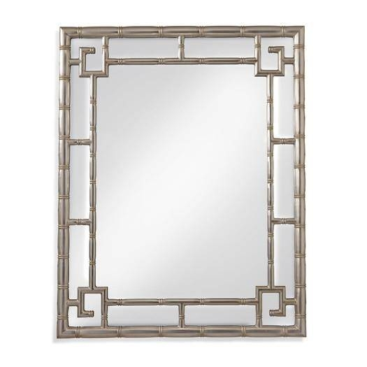 15 Inspirations Bamboo Framed Wall Mirrors intended for The Timeless Appeal of Natural and Black Bamboo Mirrors Exploring Design Options