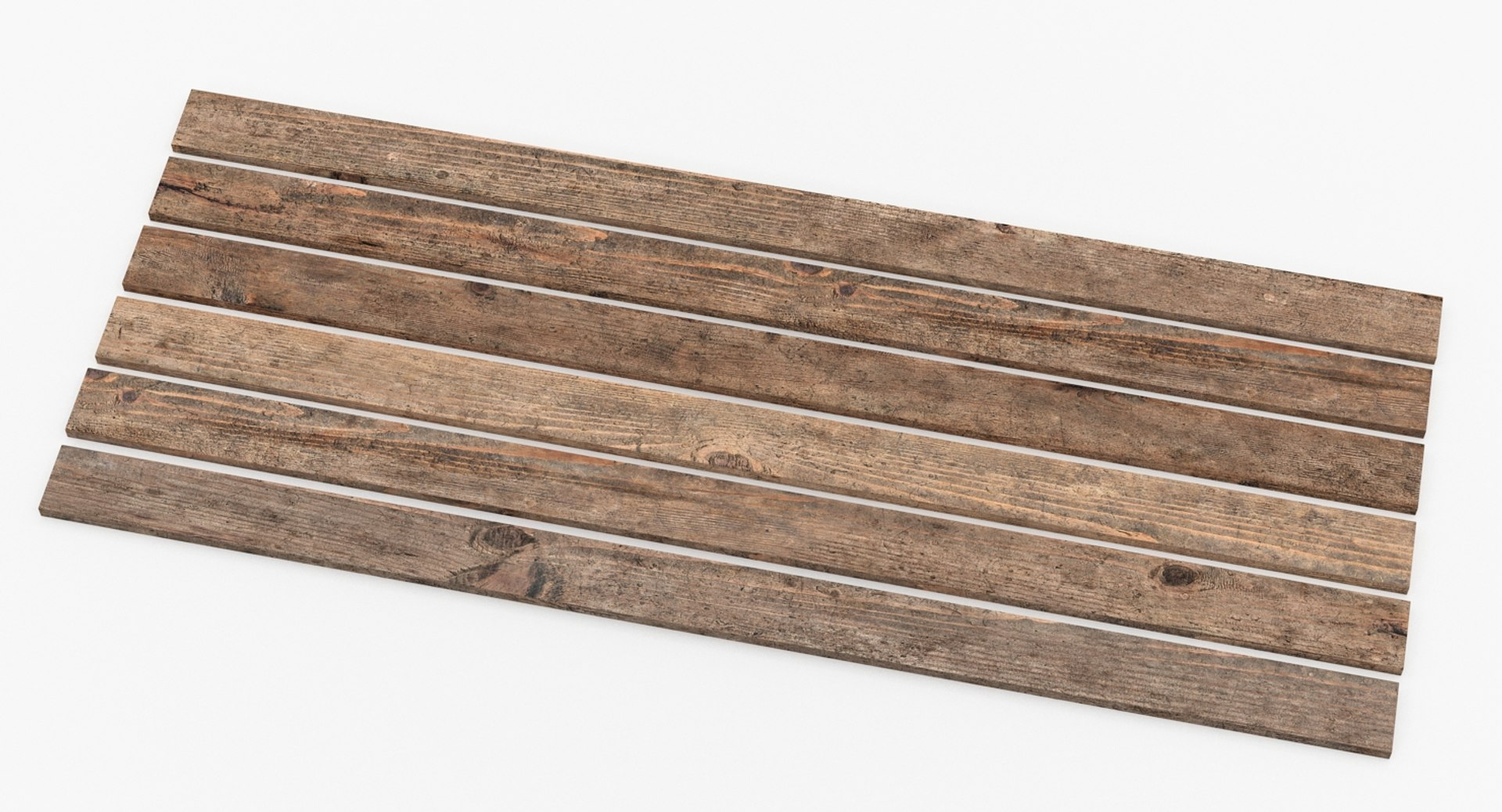 3D Old Wood Planks Set - Turbosquid 1296975 intended for Exploring the Textures and Tones of Twilight Palms Artistry