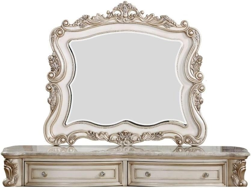 Transforming Spaces with Light and Style The Impact of ACMEGorsedd's Gold Ivory Mirror