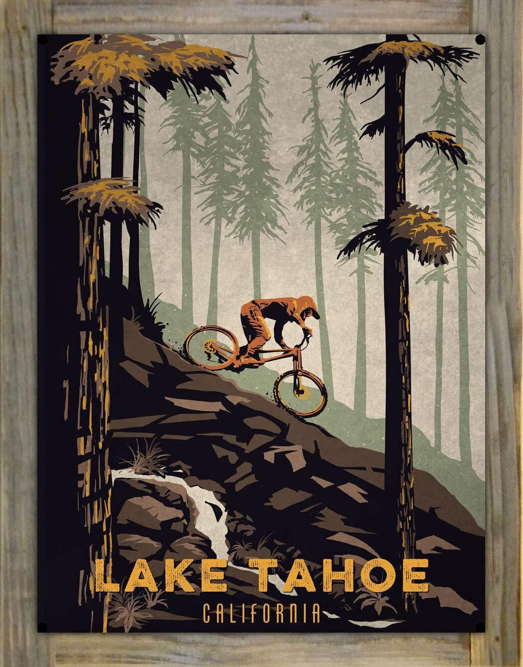 Unveiling the Beauty of Backcountry Wood-Mounted Metal Prints by Sassan Filsoof