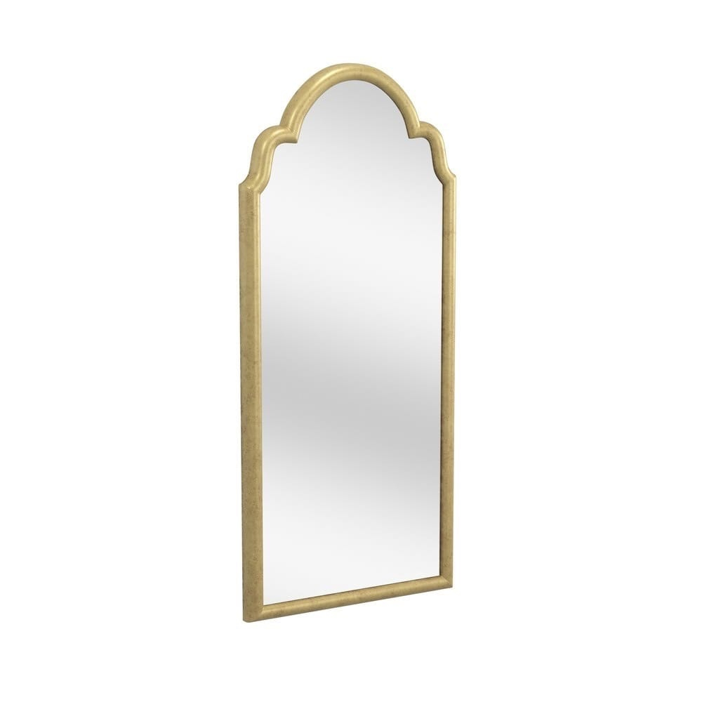 Amelle Wall Mirror At Futonland for Amelle Wall Mirror - Gold