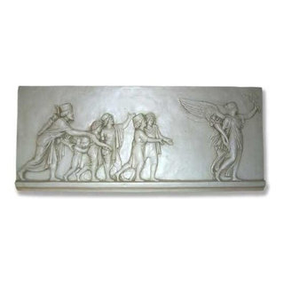 Exploring Materials and Techniques in Angel of Peace Frieze Large Wall Sculptures