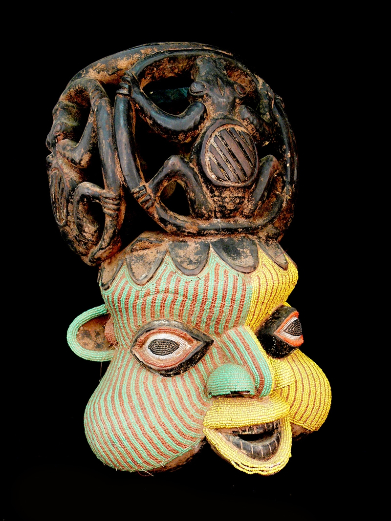 Bamun Mask (1227) - African Mask, Tribal Art, Primitive Art Bamun within Bamun Masks Beyond the Surface Exploring Craftsmanship and Meaning