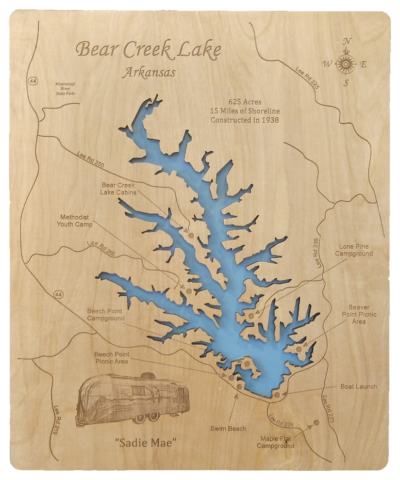 Mapping Your Adventure A Detailed Look at the Arkansas-Wood Lake Map