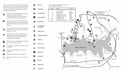 Bear Creek Lake | Vdgif inside Mapping Your Adventure A Detailed Look at the Arkansas-Wood Lake Map