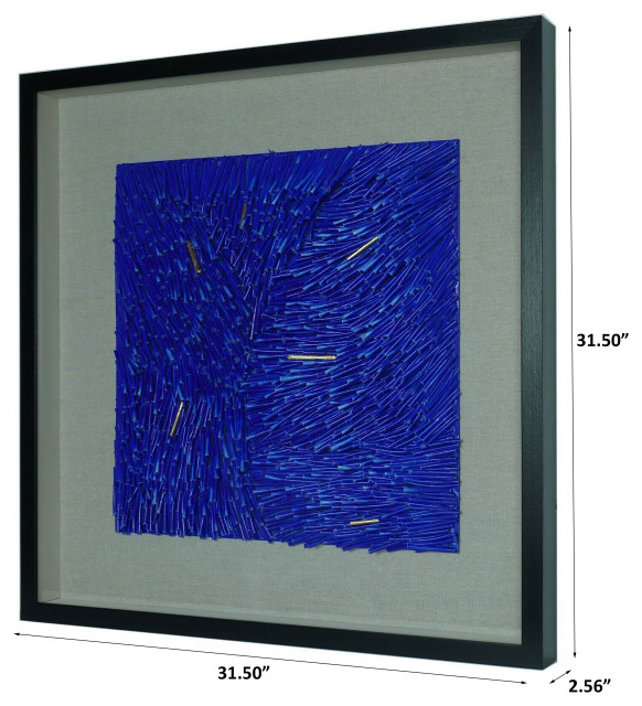 Unveiling the Artistry of Blue Dragon Willow Shadow Box Wall Décor A Comprehensive Guide