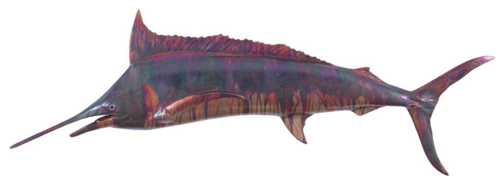 From Sea to Wall Understanding the Crafting of Blue Marlin Sculptures