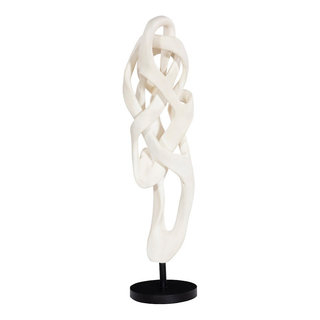 Cast Dancing Sculpture, Faux Bleached - Contemporary - Decorative ... for Cast Dancing Wall Sculpture A Journey Through Materials and Methods