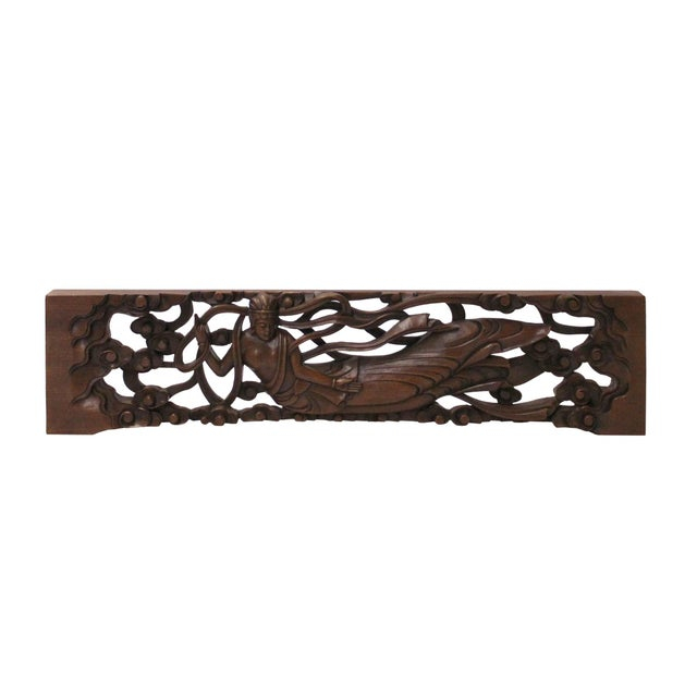 Chinese Natural Wood Relief Carving Rectangular Paperweights - A Pair ... regarding Unveiling the Artistry of Chinese Pair Natural Wood Relief Carvings A Deep Dive