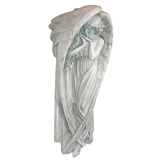 Design Toscano Inc Santa Croce Angel Wall Frieze - Small Resin Angels ... pertaining to Angel Of Peace Frieze Large Wall D̩cor