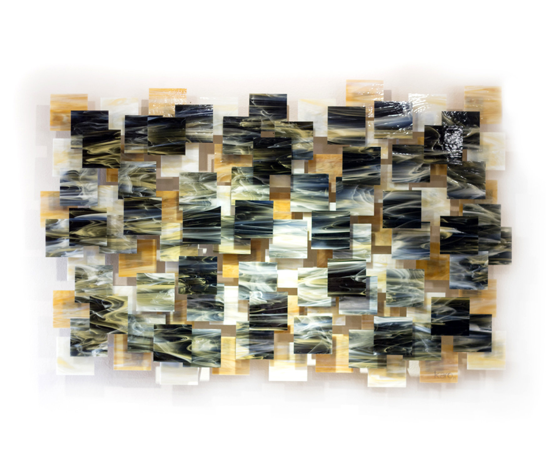 Dunes By Karo Martirosyan (Art Glass Wall Sculpture) | Artful Home inside Understanding the Craftsmanship Behind Gem-Infused Glass Wall Sculptures