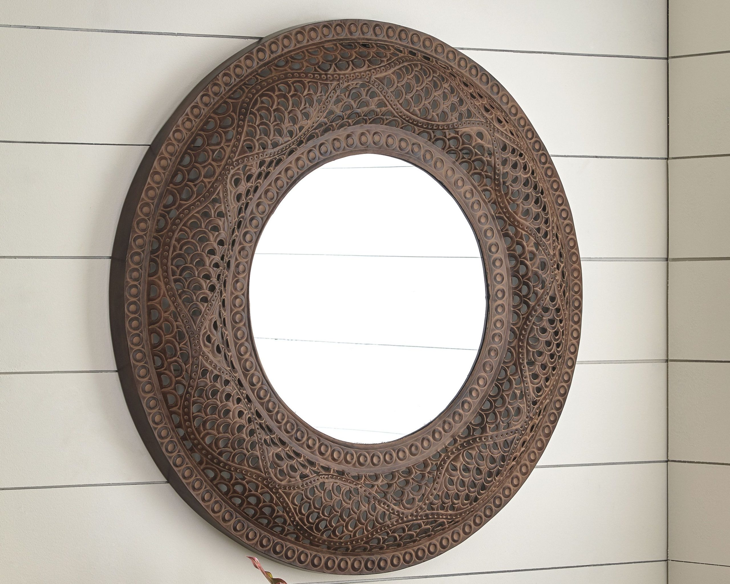 Elikapeka - Antique Brown - Accent Mirror - Ez Furniture Sales & Leasing with Aarilynn Brown Accent Mirror Unveiled A Guide to Style and Placement