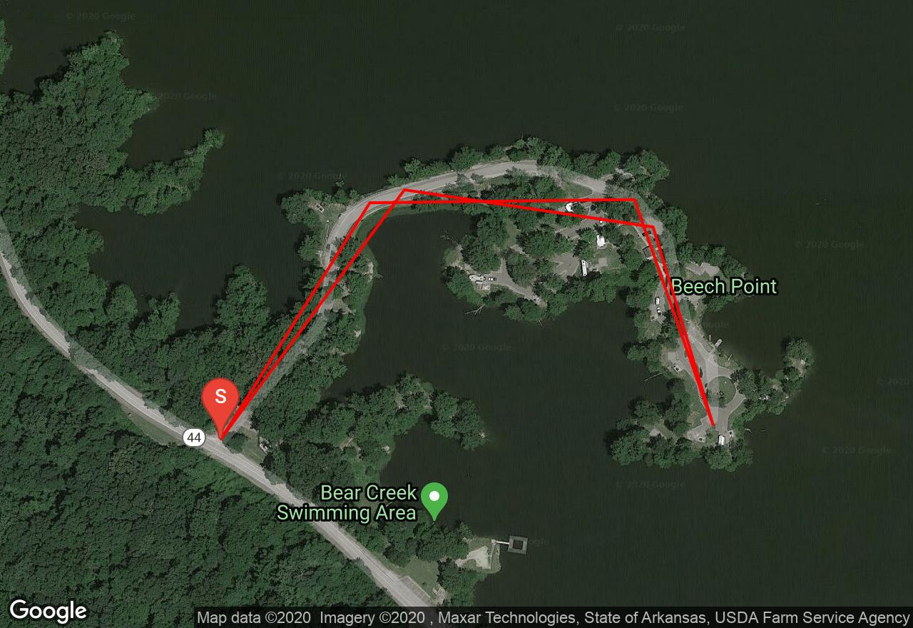 Find Adventures Near You, Track Your Progress, Share inside Bear Creek Lake, Arkansas-Wood Lake Map, Small Standout