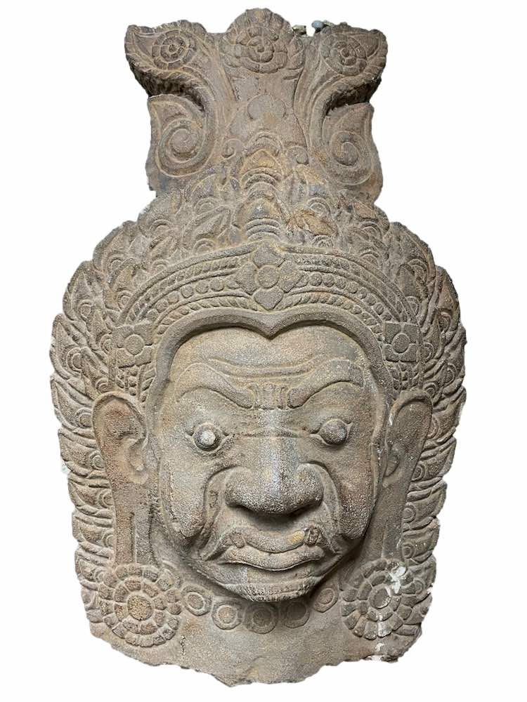 Khmer Sculpture Sandstone Haed Of Asura | Asian Art Imports with The Enduring Appeal of Asian Art Imports Bull Head A Timeless Treasure