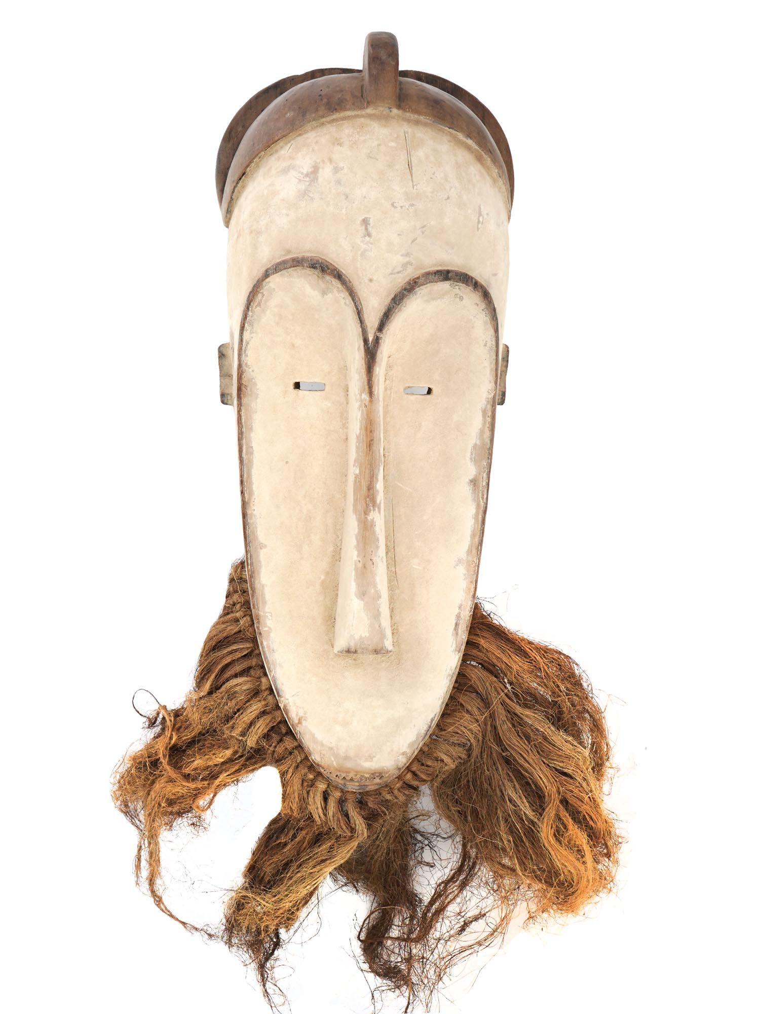 Lot 265 | Central African Gabon Hand Carved Wood Fang Mask regarding Carved And Painted Gabon Fang Mask