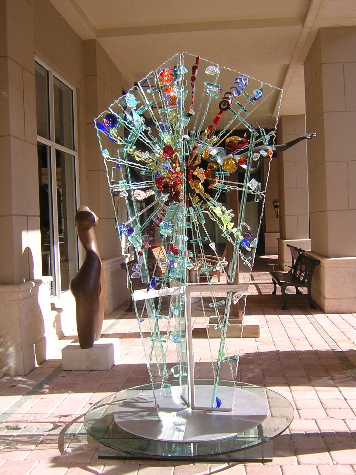 Outdoor Glass Sculpture | Modern Stained Glass, Glass Art, Glass Art ... intended for Understanding the Craftsmanship Behind Gem-Infused Glass Wall Sculptures