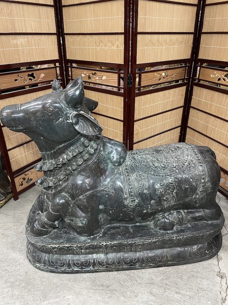 Rare Master Piece Brass Nandi | Brass Nandi, Asian Art Imports with The Enduring Appeal of Asian Art Imports Bull Head A Timeless Treasure