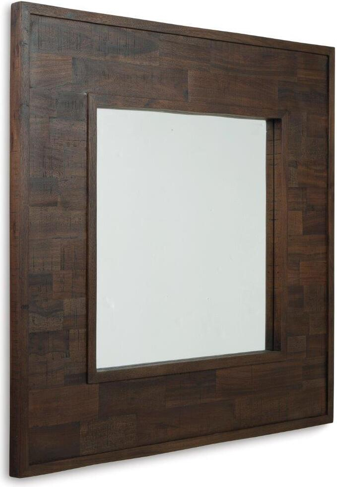 Strongino Brown Accent Mirror By Off 5Th Home | 1Stopbedrooms with regard to Aarilynn Brown Accent Mirror