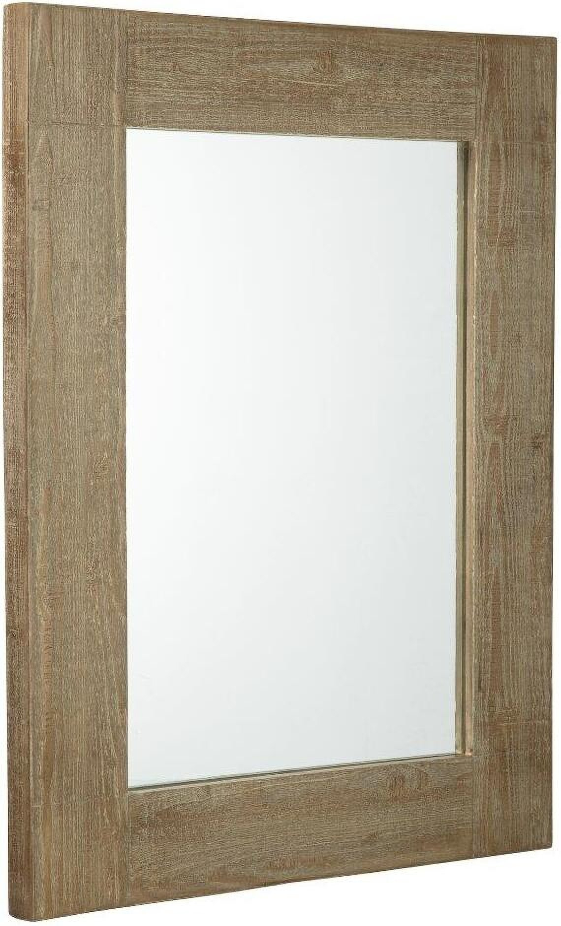 Waltleigh Distressed Brown Accent Mirror By Ashley Furniture ... pertaining to Aarilynn Brown Accent Mirror Unveiled A Guide to Style and Placement