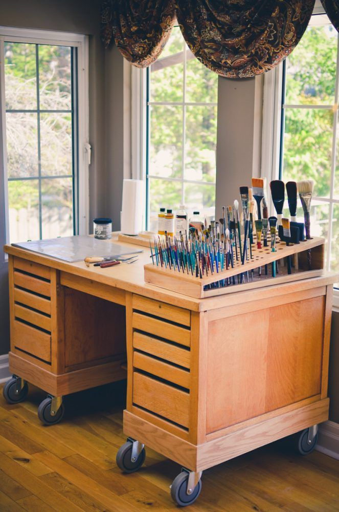 10 Cute And Creative Home Office Ideas | Art Studio At Home, Art Studio ... for Art Studio Organization Mastering Space and Workflow