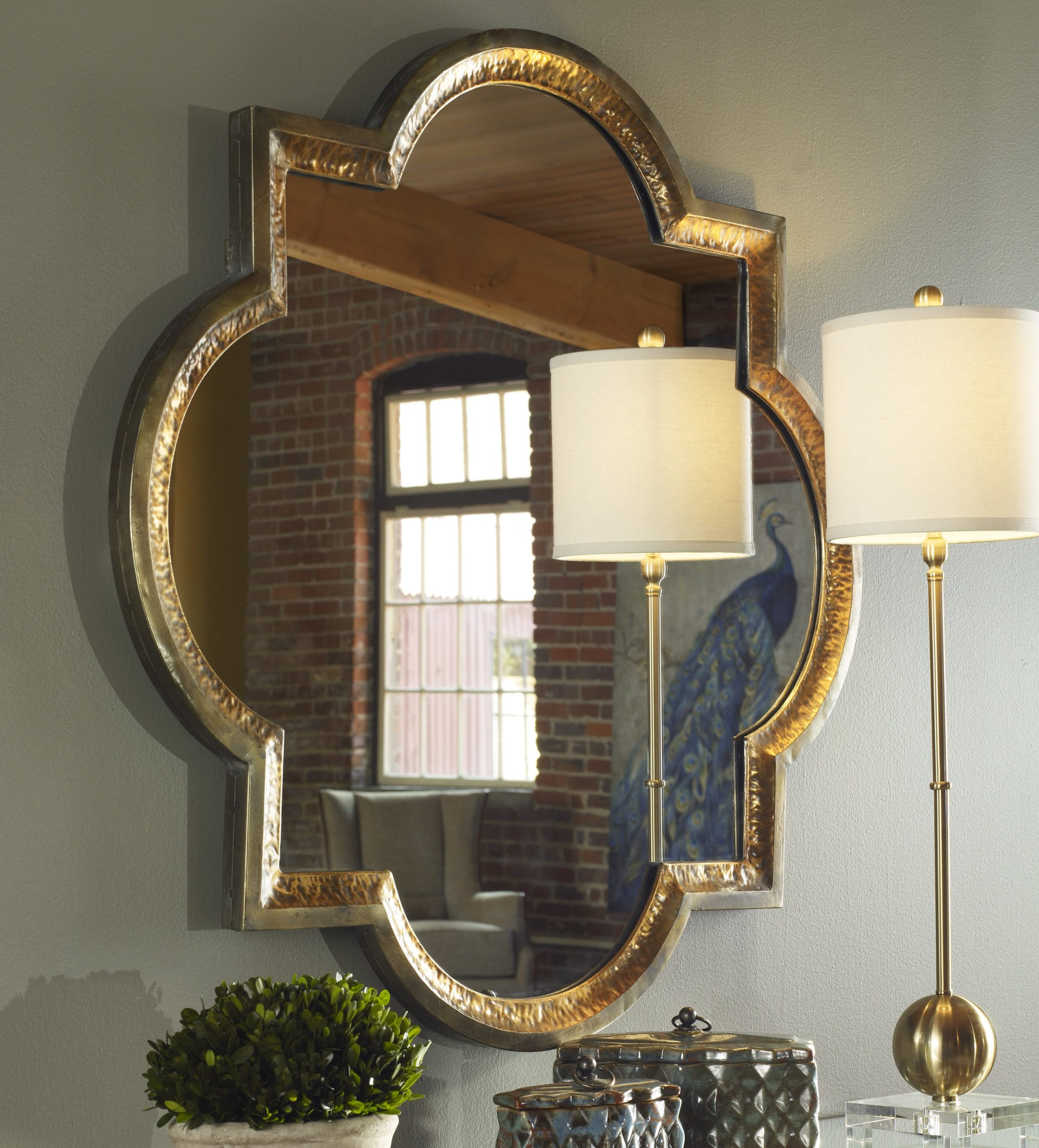 2025 Popular Quatrefoil Wall Mirrors in Elevating Your Space: Creative Placement Ideas for the Gold Quatrefoil Mirror