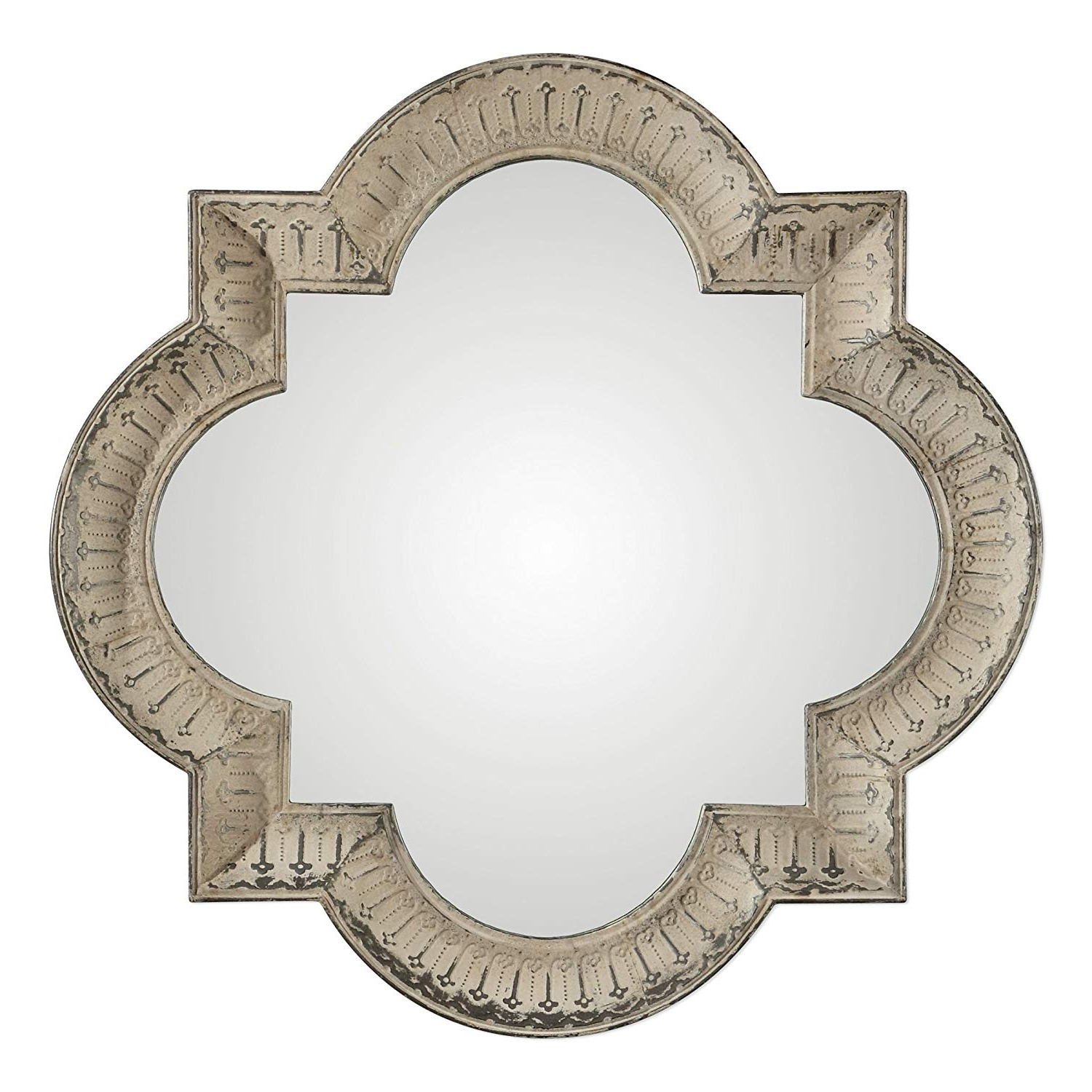 2025 Popular Quatrefoil Wall Mirrors intended for Elevating Your Space: Creative Placement Ideas for the Gold Quatrefoil Mirror