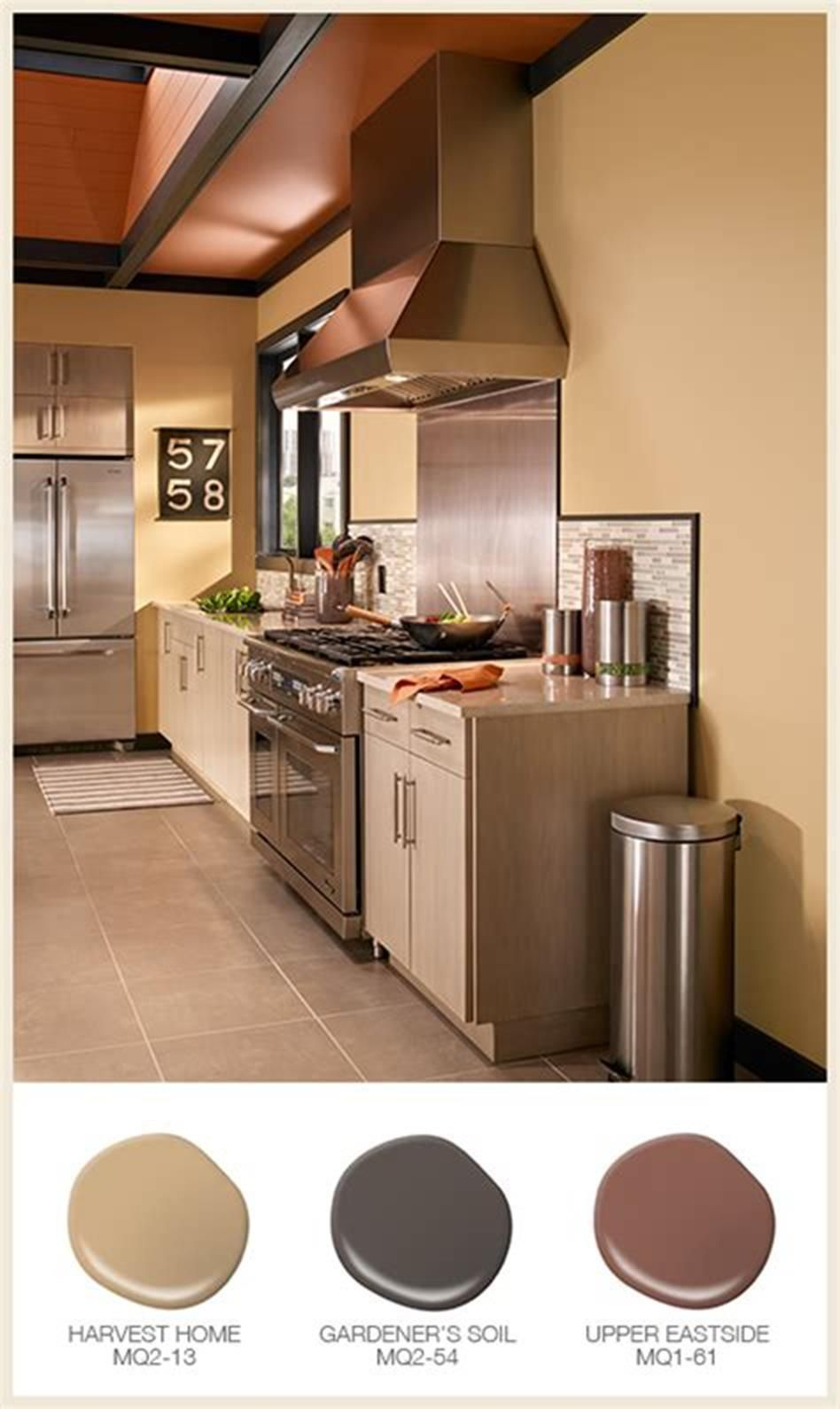 46 Most Popular Kitchen Color Schemes Trends 2019 8 | Popular Kitchen ... with regard to