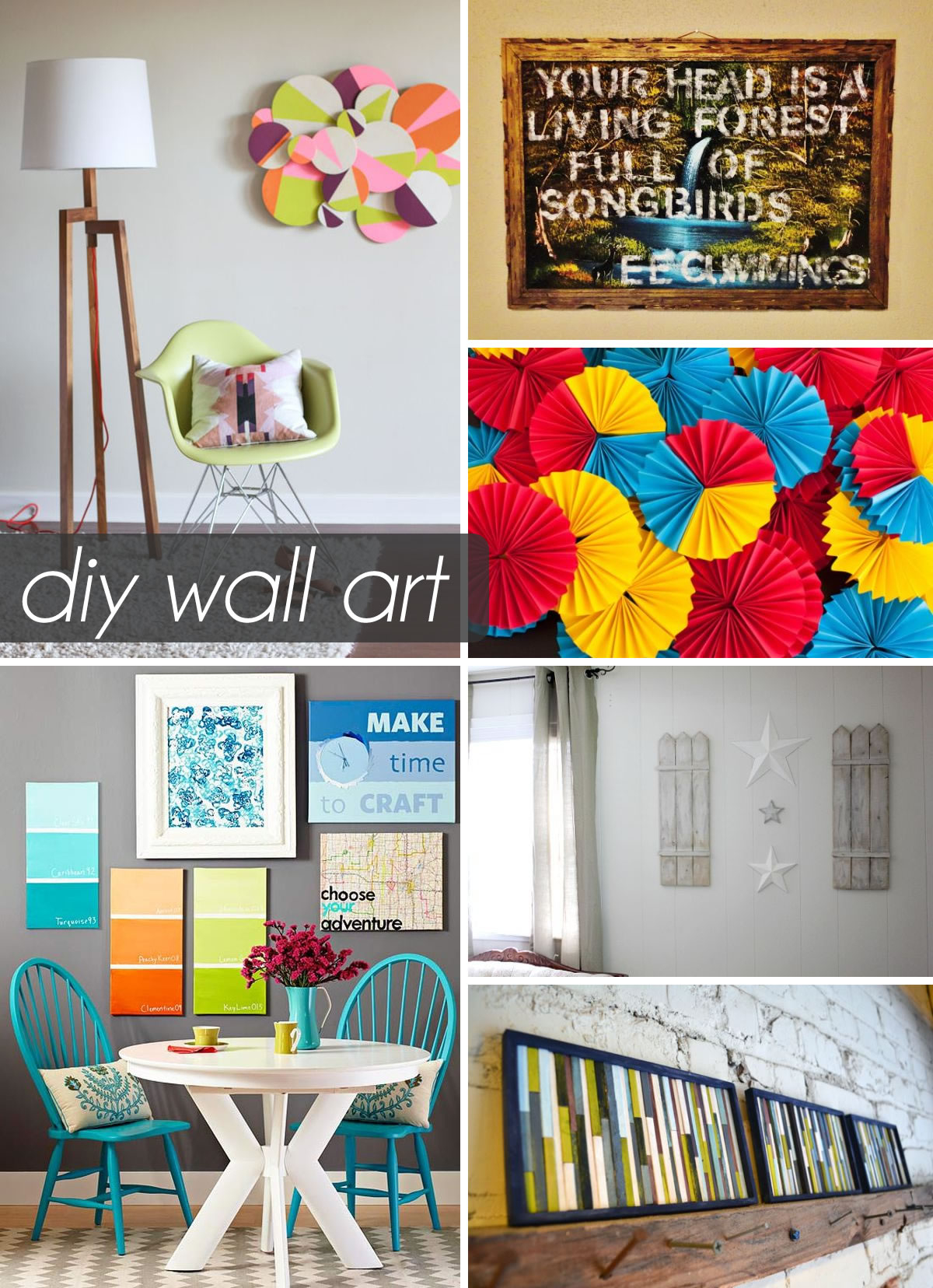 50 Beautiful Diy Wall Art Ideas For Your Home with