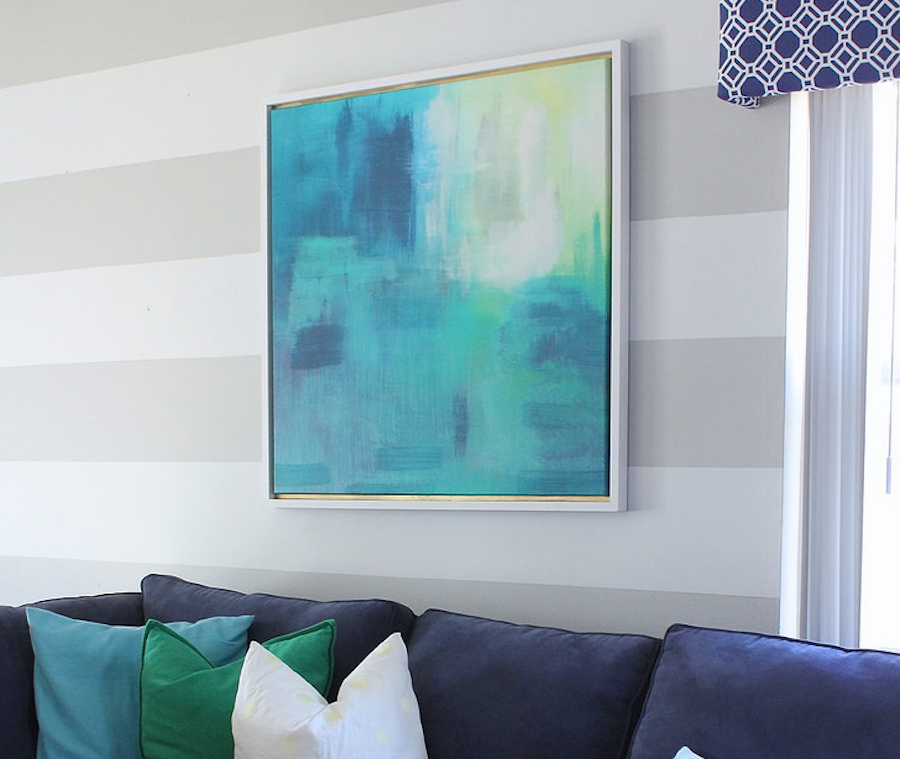 8 Rooms That Do Oversized Art Right for