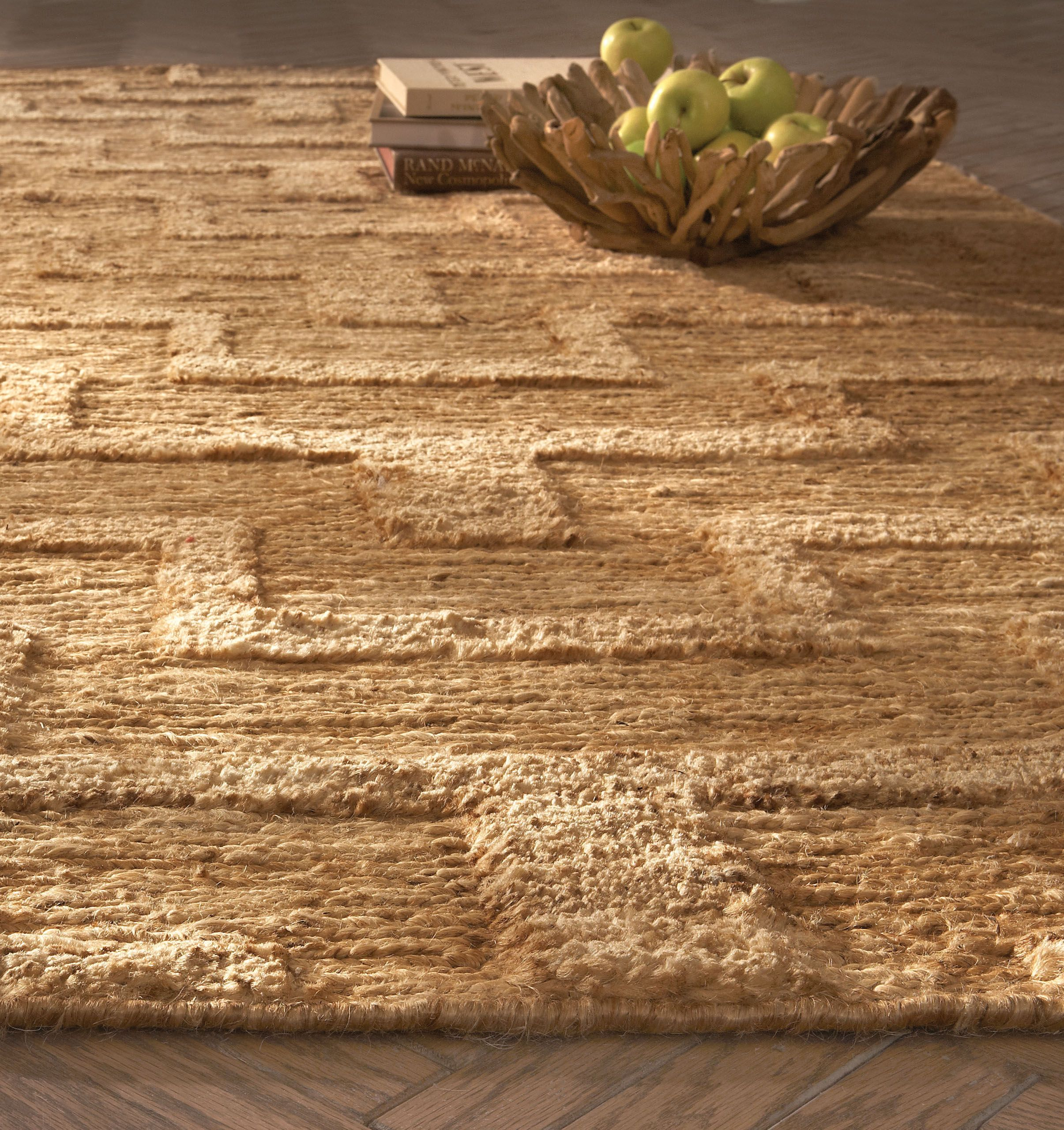 A Natural Jute Area Rug Is The Perfect Choice For An Entryway Or A ... for From Floor to Masterpiece: Exploring the World of Bold Rugs