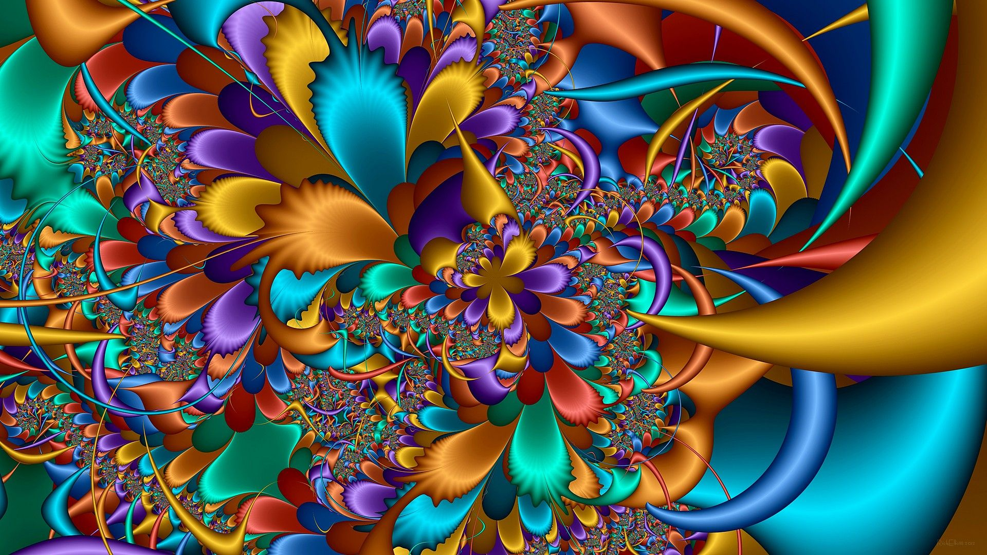 Beautiful!!! | Fractal Art, Fractals, Photography Projects with regard to Color Harmony How Gold Purple and Fractals Create Stunning Visuals