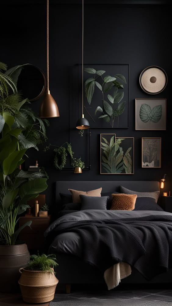 Black Feature Wall: Unlocking The Secrets Of Styling Like A Pro ... within