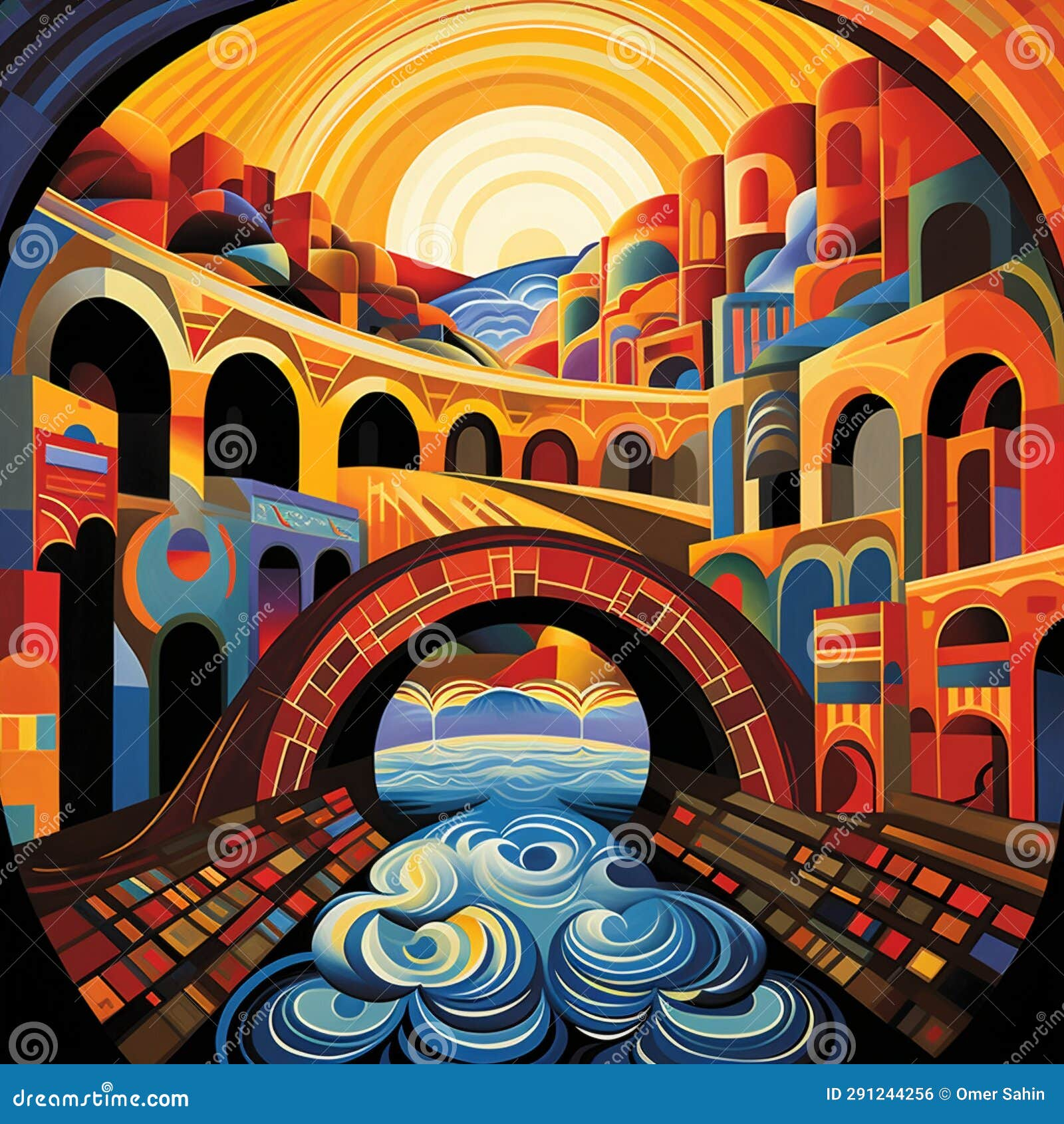 Bridging Cultures: Connecting Worlds Stock Photo - Image Of Sense ... pertaining to Bridging Worlds How to Harmonize Contemporary Art with Classic Interiors