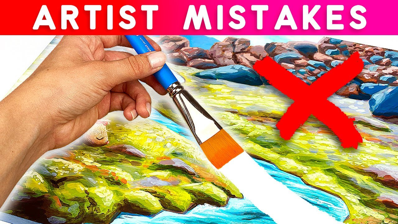 Common Artist Mistakes & How To Fix Them - Youtube pertaining to