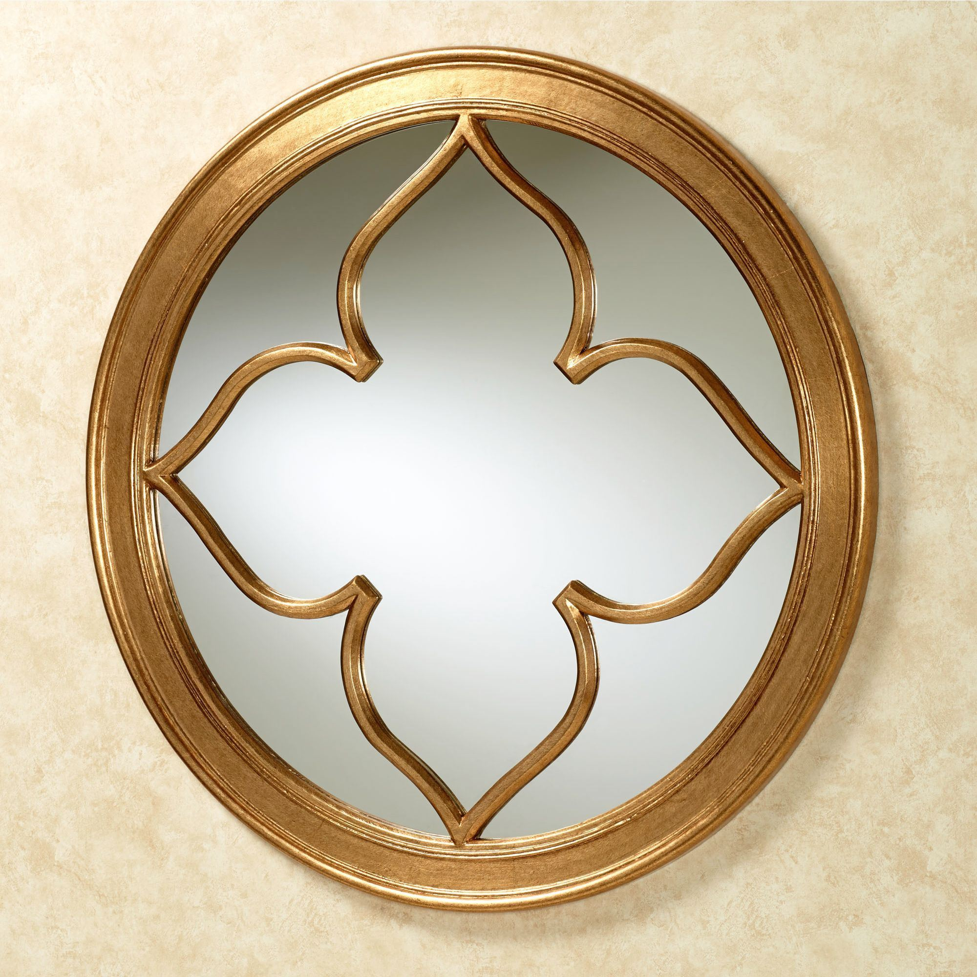 Elevating Your Space: Creative Placement Ideas for the Gold Quatrefoil Mirror