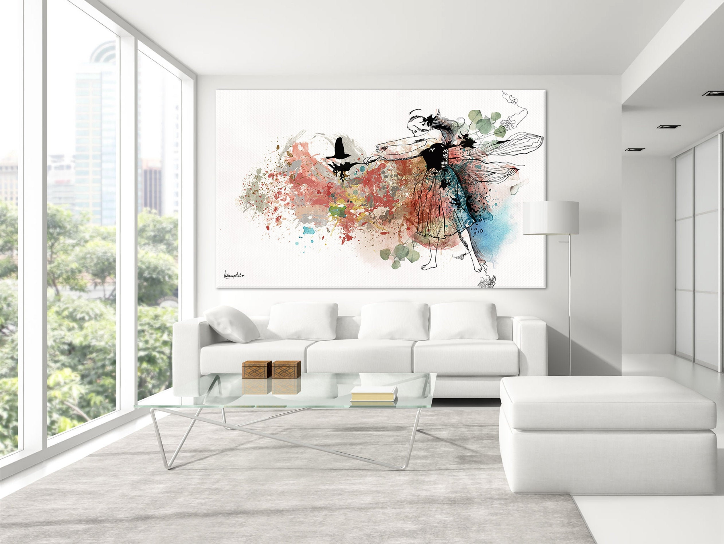 Creative Ways For Extra Large Wall Decor For Living Room To Make A ... throughout
