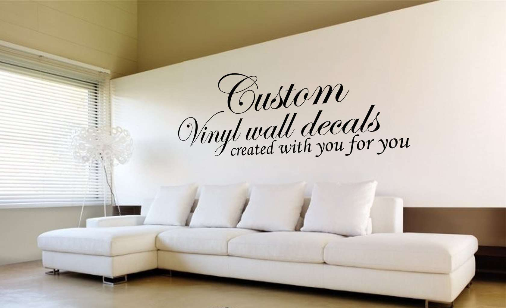 Custom Wall Decal Designed For You By Express Yourself Decals with regard to The Versatility of Wall Decals Inspiring Interior Designs