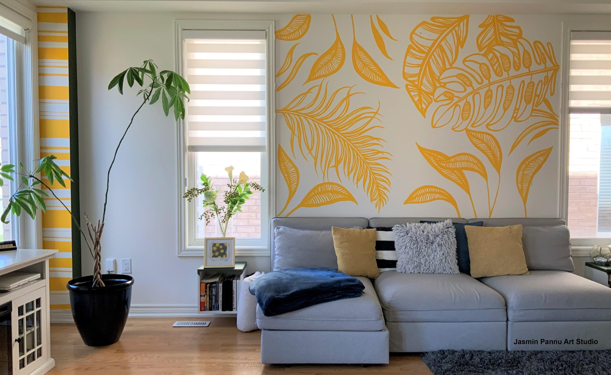 Diy Mural Tips With Wall Painting Templates — Jasmin Pannu Art Studio throughout Wall Murals Beyond the Basics Techniques and Creative Applications