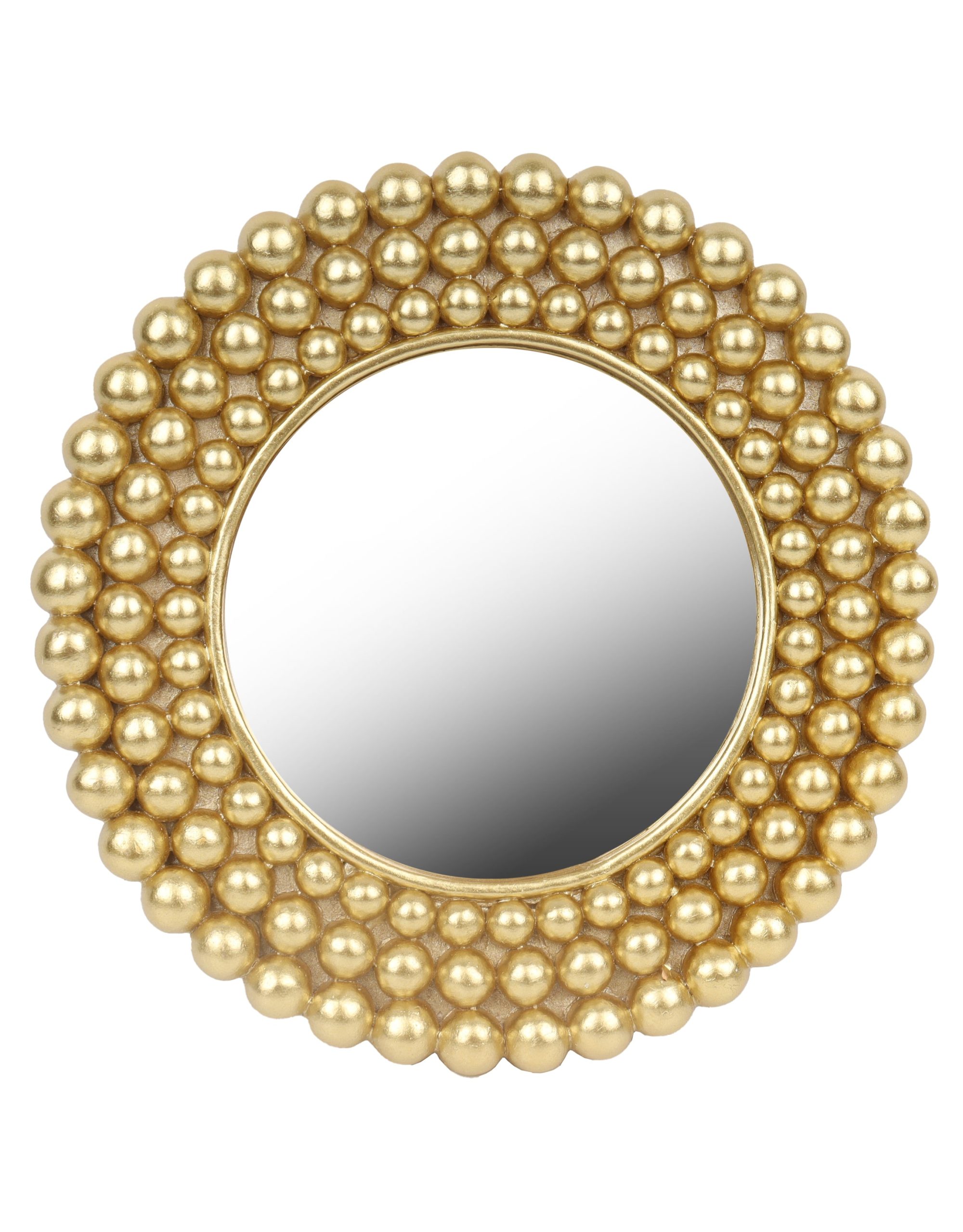 Gold Multi Ball Framed Small Wall Mirror for A Deep Dive Into the Craftsmanship Behind Quality Gold Metal Framed Mirrors