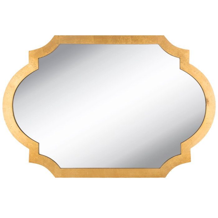 Gold Quatrefoil Wood Wall Mirror | Hobby Lobby | 1134634 | Wood Wall ... inside Elevating Your Space: Creative Placement Ideas for the Gold Quatrefoil Mirror