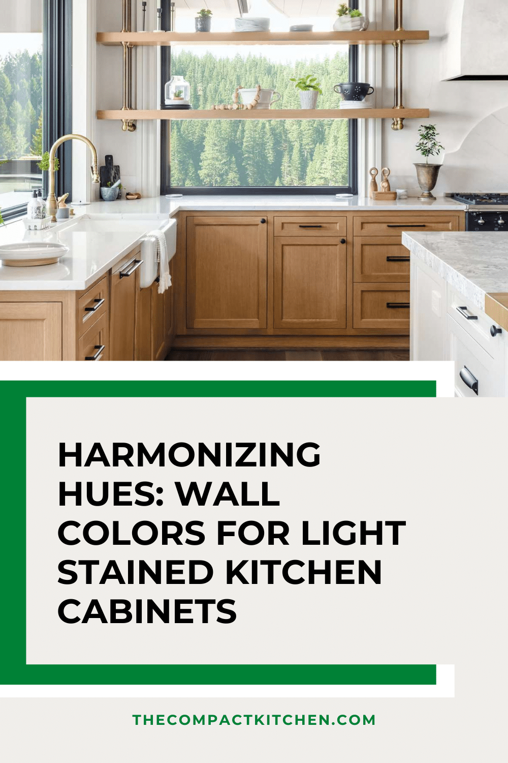 Harmonizing Hues Selecting Wall Colors for Your Mixed Material Kitchen Sanctuary
