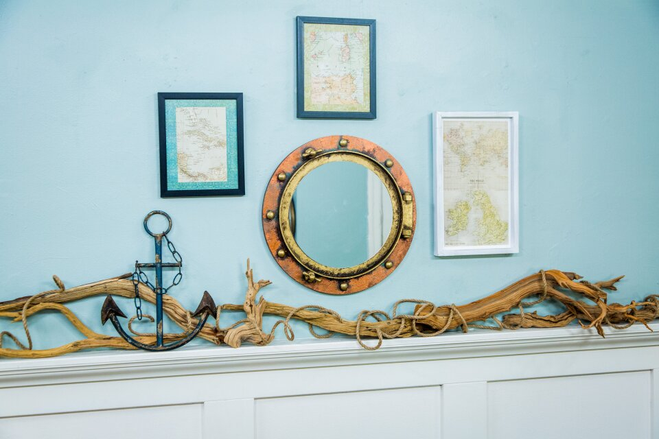 How To - Diy Nautical Porthole Mirror for