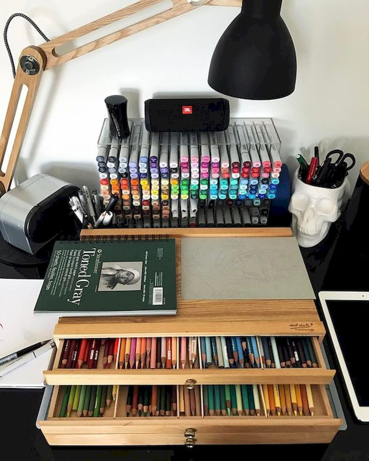 How To Organize Home Art Studio At Fannie Noble Blog in