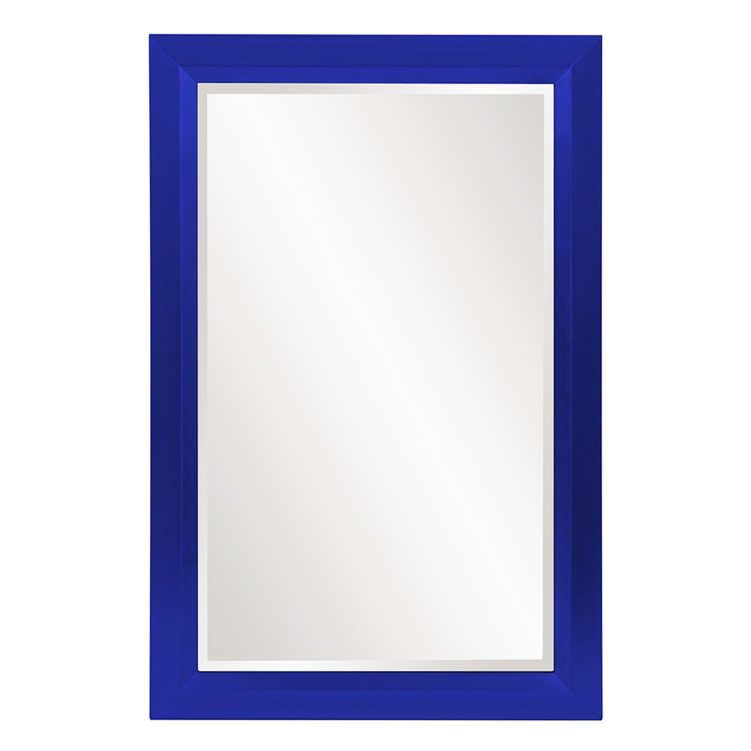 Howard Elliott Collection Avery Glossy Royal Blue Mirror 51211Rb | Blue ... for Color Psychology and Design Decoding the Allure of Royal Blue Mirrors