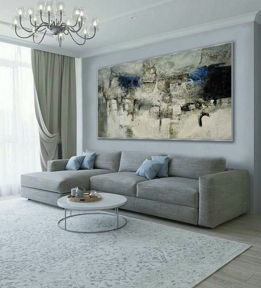 Large Scale Art For Living Room At Ashley Camp Blog pertaining to Making a Statement How Oversized Art Defines Your Room's Narrative