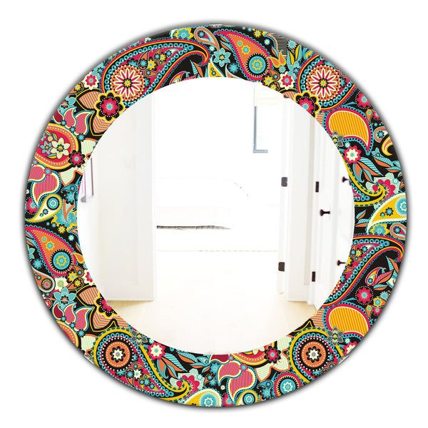 Beyond Reflection Exploring the Aesthetics of the Paisley 8 Mirror